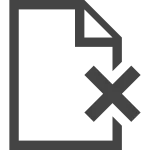 File Remove SVG Icon